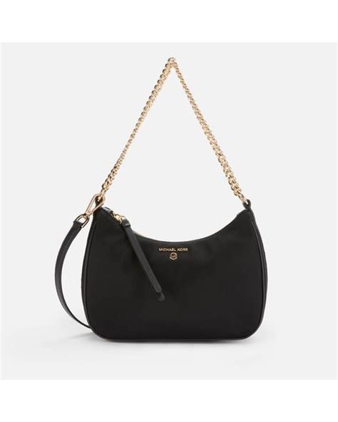 michael michael kors jet set charm nylon pouchette crossbody bag|Michael Kors studded crossbody bag.